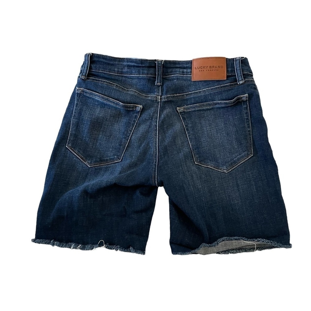 Lucky Brand The Bermuda Shorts Raw Hem Size 6/28 - Picture 2 of 10